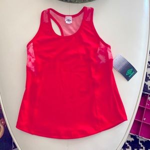 Umbro Youth Girls Hot Pink Tank Top- size 6,/6X/Small
